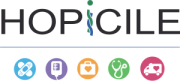 logo d'Hopicile, vente de matériel médical aux particuliers et professionnels
